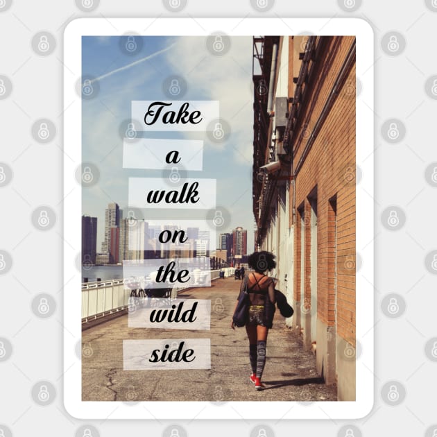 "Take a Walk On The Wild Side" - Lou Reed Magnet by WitchDesign